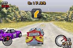 Top Gear Rally screenshot 5 for GameBoy Advance